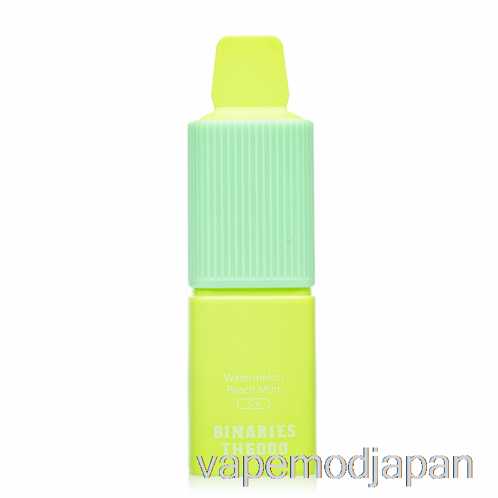 VAPE ジャパン ホライゾン バイナリー TH6000 使い捨て スイカ ピーチ ミント